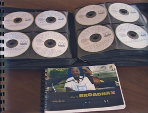 Paul Broadnax CD collection and Book